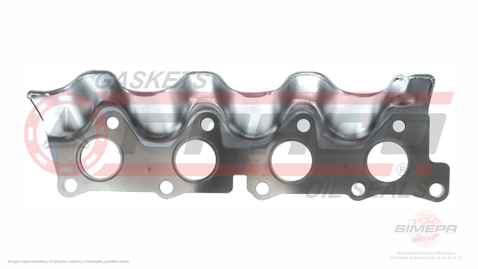 MEX-3640010 - EMPAQUE MULTIPLE DE ESCAPE PARA DODGE ATOS L4 1.0 L 12 V. SOHC G4HC 2000-2004
