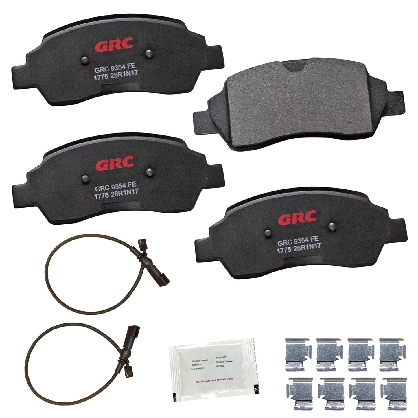 GMD1775 - BALATAS SEMIMETALICAS TRASERAS PARA FORD TRANSIT 2016-2019