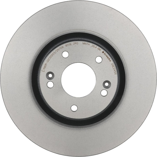 BRE-09.C245.11 - PAR DE DISCOS DE FRENO DELANTEROS PARA HYUNDAI SONATA GLS 2015-2018