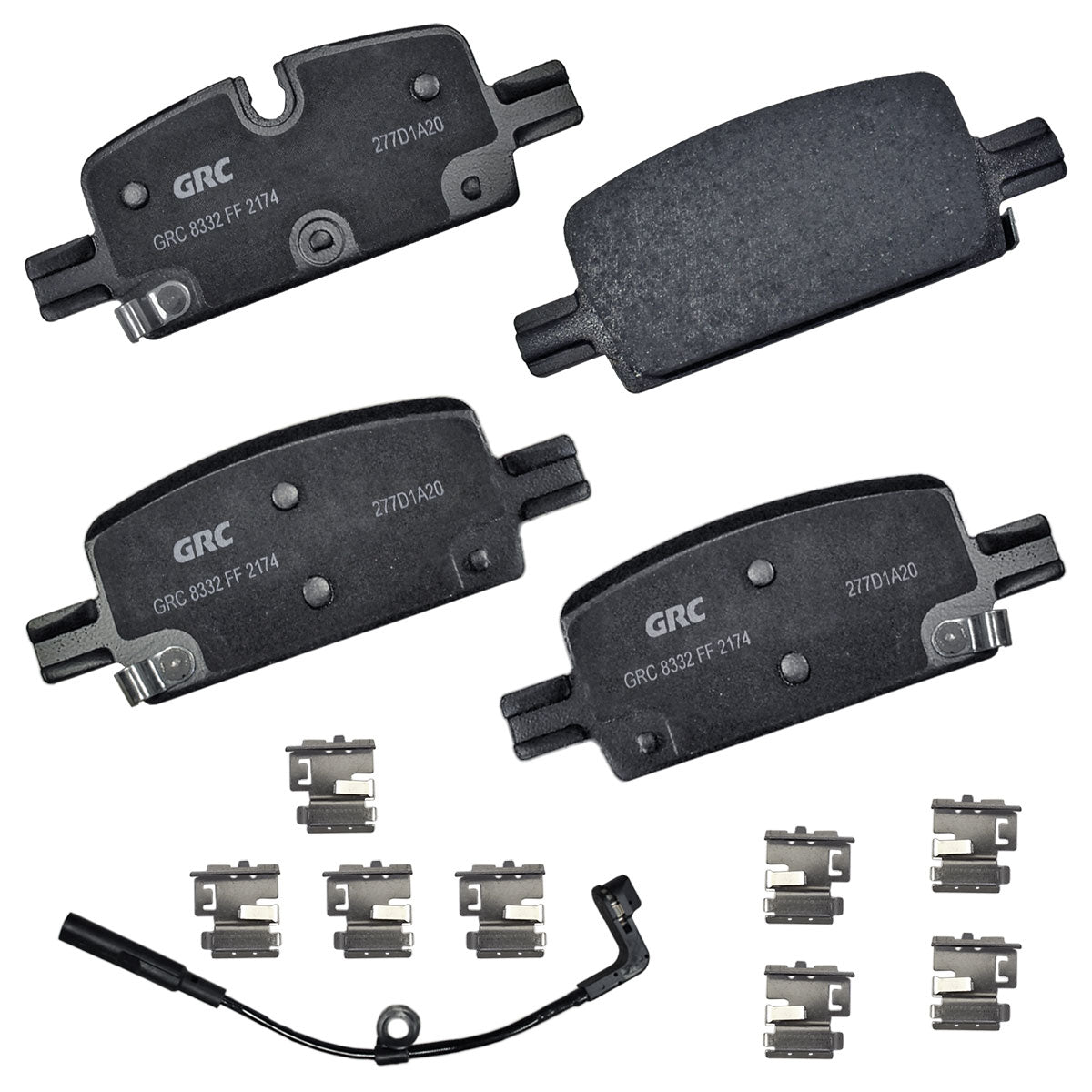 GCD2174 - BALATAS CERAMICAS TRASERAS PARA CADILLAC ESCALADE 2021-2024