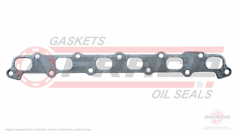 MEX-3060055 - EMPAQUE MULTIPLE DE ESCAPE PARA BUICK RAINER L6 4.2 L 24 V DOHC 2004-2005