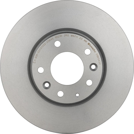 BRE-09.B543.11 - PAR DE DISCOS DE FRENO DELANTEROS PARA FORD FUSION HYBRID 2010-2012