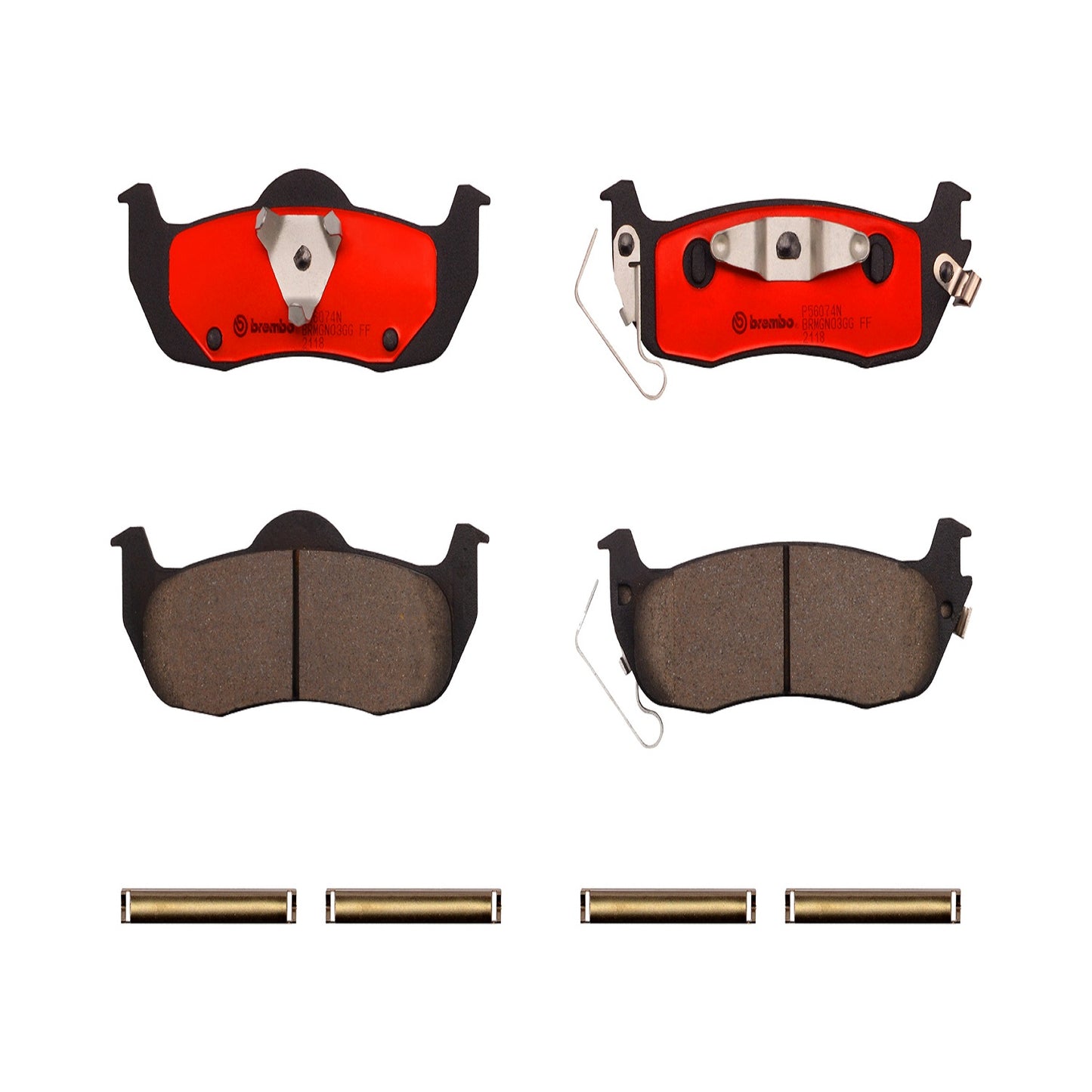 BRE-P56074N - BALATAS TRASERAS PARA INFINITI QX56 BASE 2004-2010