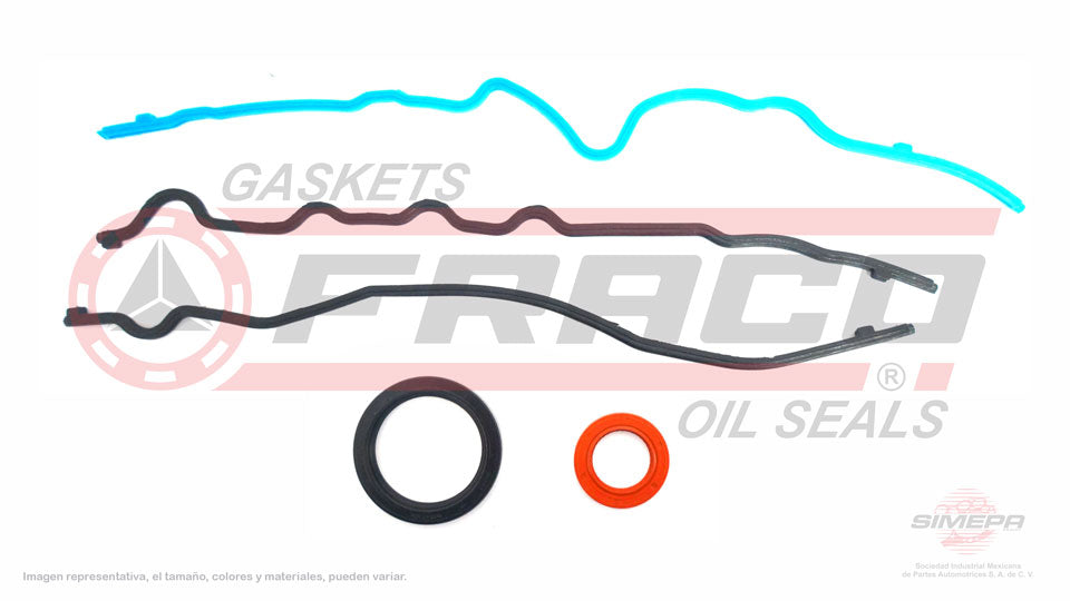 TCX-2662056 - EMPAQUE DE TAPA DE DISTRIBUCION PARA FORD CONTOUR V6 2.5 L DOHC 24 V. DOHC 1995-2000