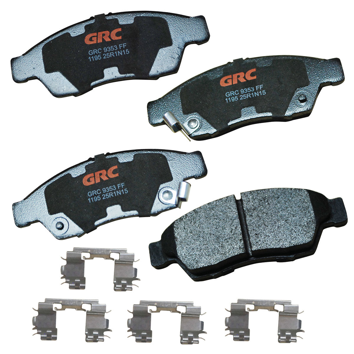 GMD1195 - BALATAS SEMIMETALICAS DELANTERAS PARA SUZUKI AERIO 2.3L 2006-2007