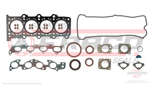 FSX-7640060 - JUEGO DE EMPAQUES PARA CHEVROLET TRACKER L4 2.0 L 16 V. DOHC J20A 1999-2003