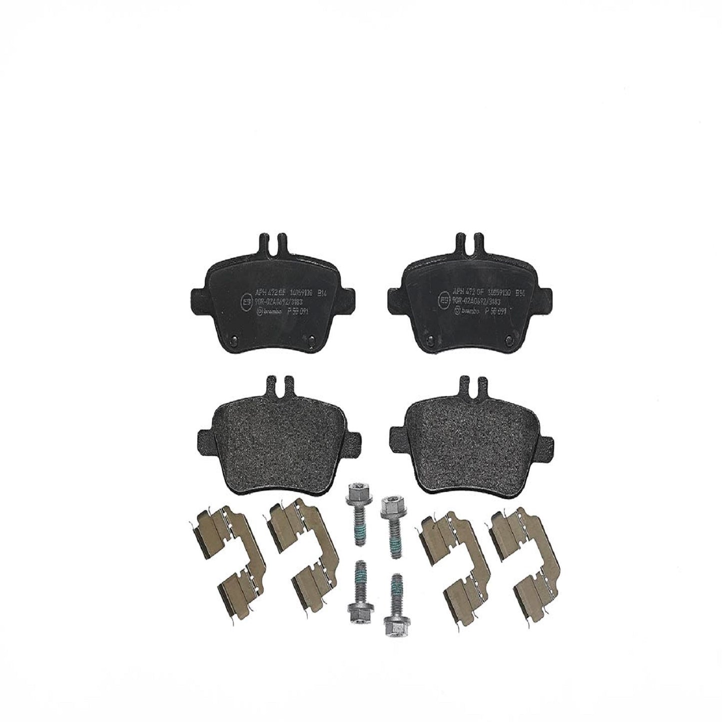BRE-P50091 - BALATAS TRASERAS PARA MERCEDES-BENZ A180 BASE 2013-2016