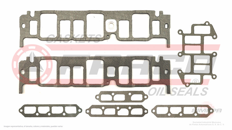 MIX-3062001 - EMPAQUE MULTIPLE DE ADMISION PARA BUICK CENTURY V6 2.8 L 12 V. OHV 1982-1986