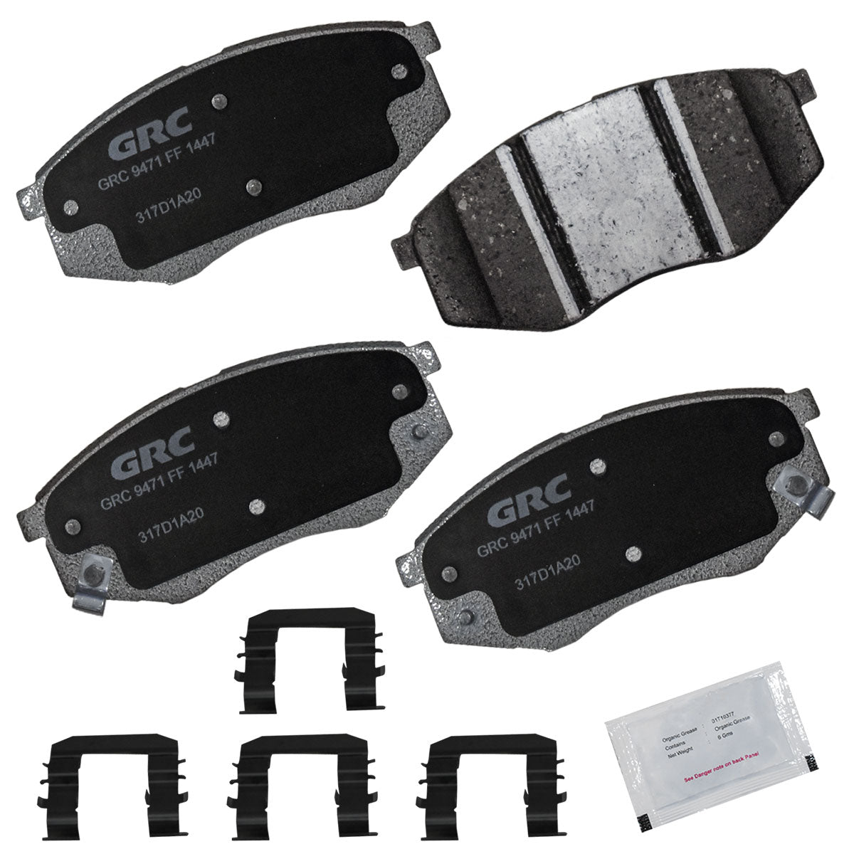 GPRD1447 - BALATAS CERAMICAS DELANTERAS PARA HYUNDAI TUCSON 2012-2012