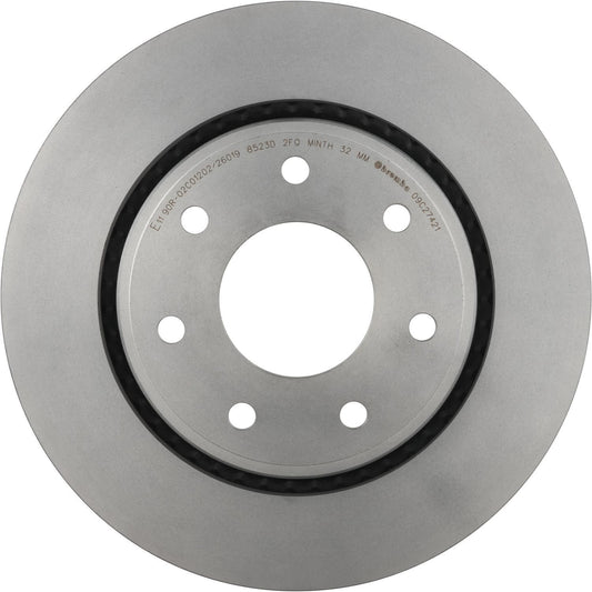 BRE-09.C274.21 - PAR DE DISCOS DE FRENO DELANTEROS PARA FORD F-150 FX2 2010-2014