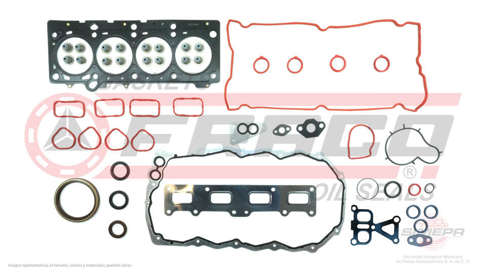 FSX-1140076 - JUEGO DE EMPAQUES PARA CHRYSLER PT CRUISER L4 2.4 L DOHC 16 V. EDZ DOHC  2002-2004