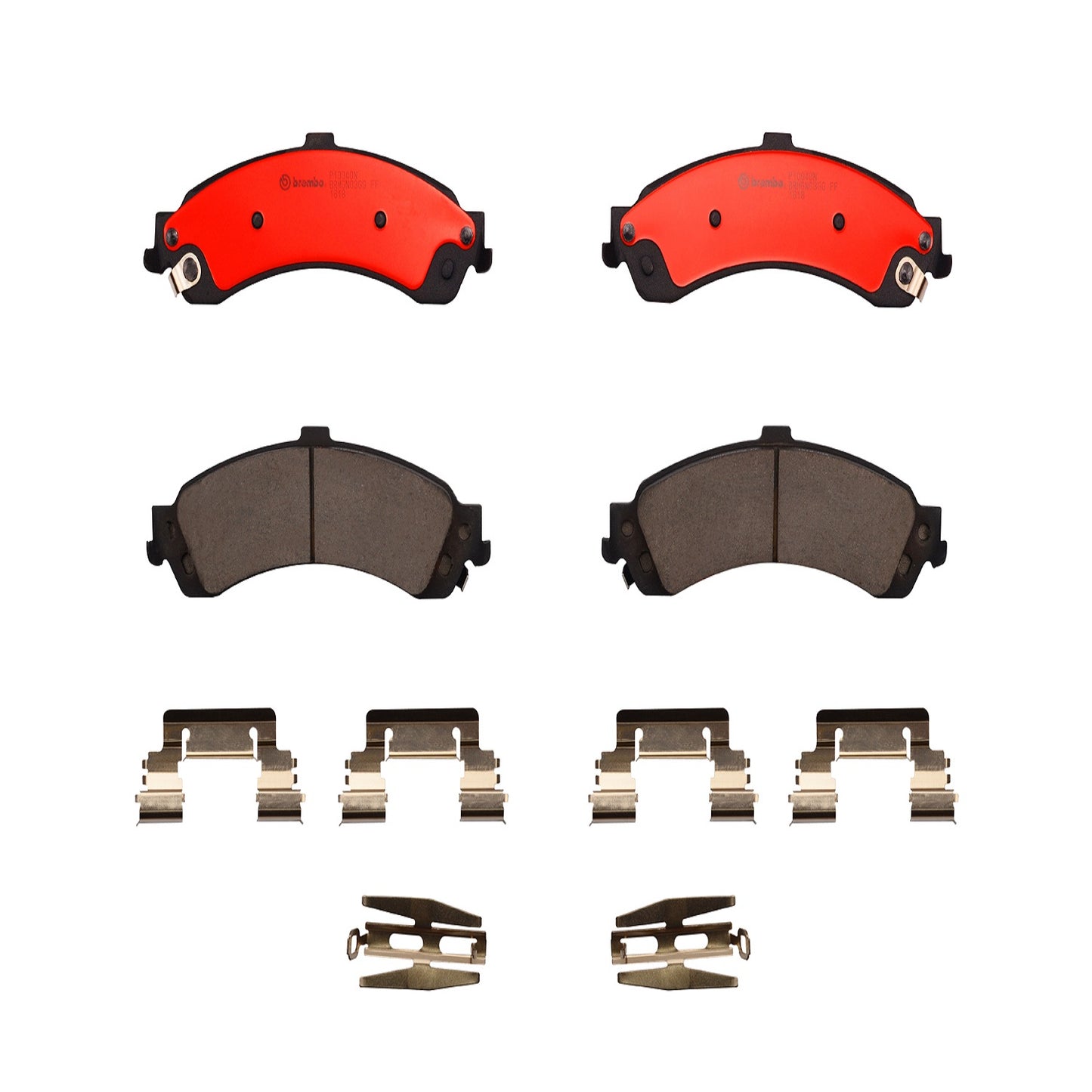 BRE-P10040N - BALATAS TRASERAS PARA CHEVROLET AVALANCHE 1500 BASE 2002-2006