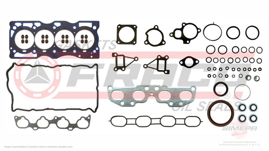 FSX-5840295SB - JUEGO DE EMPAQUES PARA NISSAN ALTIMA L4 2.5 L 16 V. DOHC QR25DE 2007-2012
