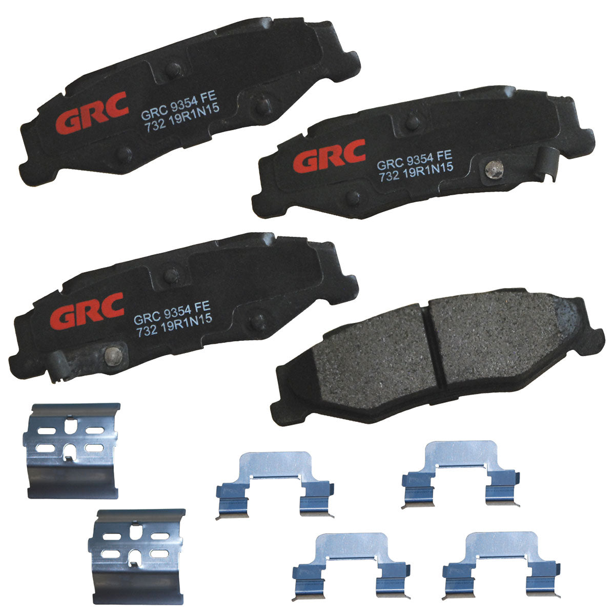 GMD732 - BALATAS SEMIMETALICAS TRASERAS PARA CADILLAC XLR 4.4L 2006-2006