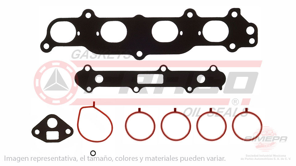 MIX-3540077 - EMPAQUE MULTIPLE DE ADMISION PARA HONDA CR-Z L4 1.5 L 16 V SOHC LEA1 2011-2013