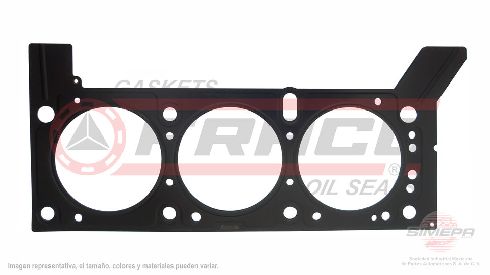 HGX-1162046-MLO - EMPAQUE DE CABEZA PARA JEEP WRANGLER 3.8 L V6 12 V OHV EGT 2007-2011