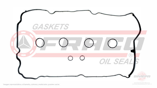 VSX-0840002 - EMPAQUE DE TAPA PUNTERIAS PARA MINI COOPER L4 1.6 L DOHC NO TURBO 16 V. N12B16A N16B16A DOHC NO TURBO 2007-2015