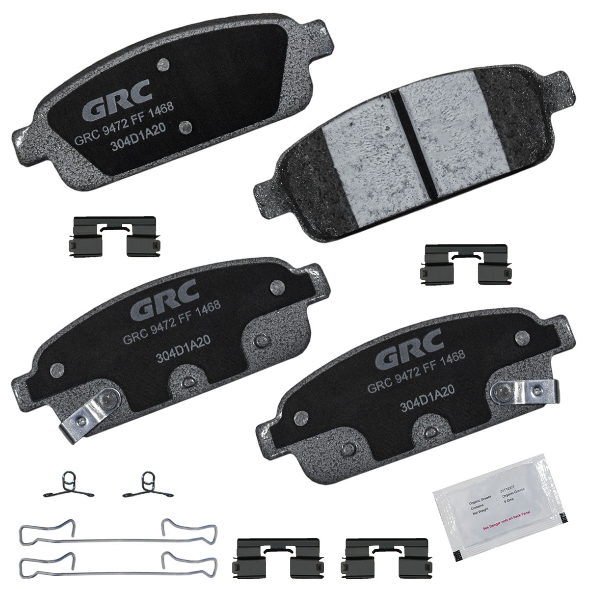 GPRD1468 - BALATAS CERAMICAS TRASERAS PARA BUICK CASCADA 2016-2019