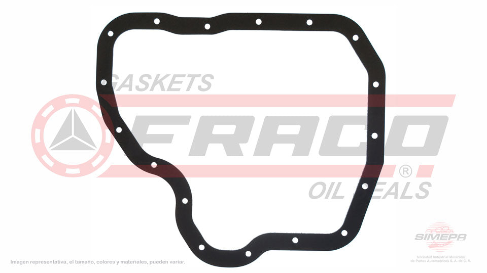 OSX-3082242 - EMPAQUE DE CARTER PARA CHEVROLET EXPRESS 2500 V8 6.6 L. DIESEL 32 V. OHV TURBO DIESEL 2011-2015