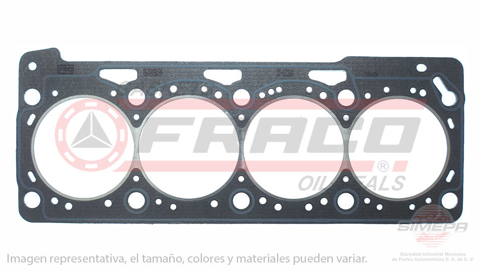 HGX-8640090-SM - EMPAQUE DE CABEZA PARA VOLKSWAGEN LUPO L4 1.6 L 8 V. SOHC EA111 BAH 2005-2009