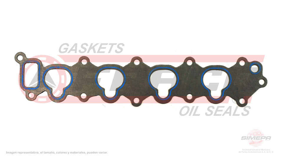 MIX-7640045 - EMPAQUE MULTIPLE DE ADMISION PARA CHEVROLET METRO L4 1.3 L 16 V. SOHC 1998-2001