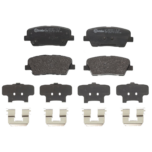 BRE-P30105 - BALATAS TRASERAS PARA HYUNDAI SANTA FE GLS PREMIUM 2018-2018