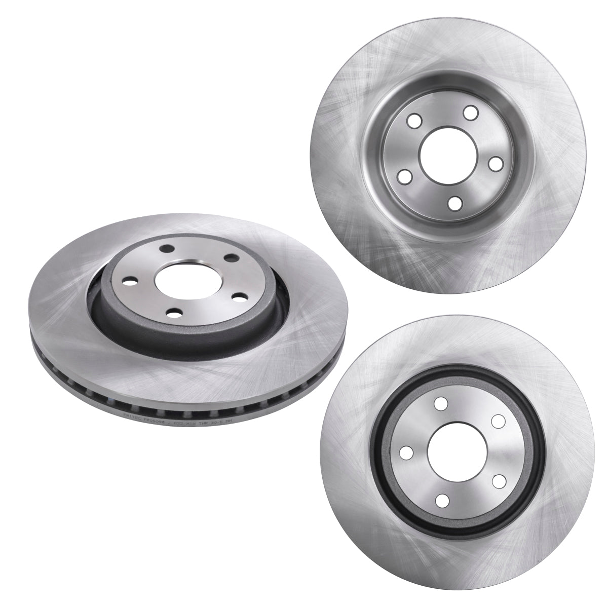 FR-05098 PAR DISCOS DE FRENO DELANTEROS DODGE DURANGO BASE 6 CIL 3.6L 2012-2013