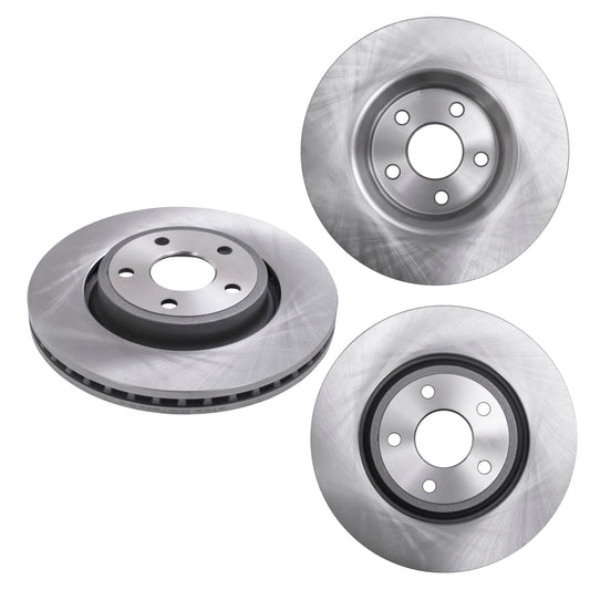 FR-05098 PAR DISCOS DE FRENO DELANTEROS DODGE DURANGO BASE 6 CIL 3.6L 2012-2013