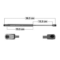 MANJ-51037 - AMORTIGUADOR COFRE PARA FORD F-150 2015-2020 IZQUIERDA