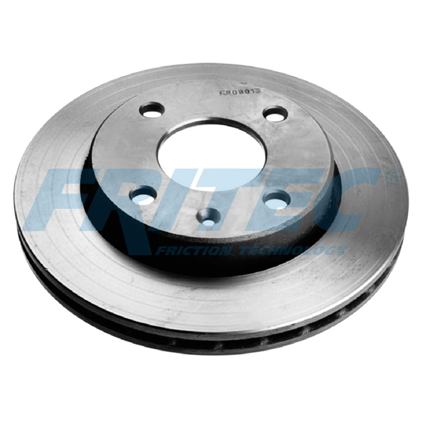 FR-08013 PAR DISCOS DE FRENO DELANTEROS FORD COURIER L 4 CIL 1.6L 2011-2012
