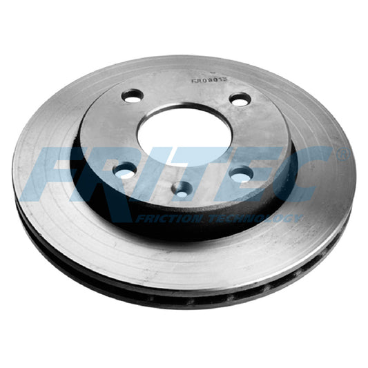 FR-08013 PAR DISCOS DE FRENO DELANTEROS FORD COURIER L 4 CIL 1.6L 2011-2012