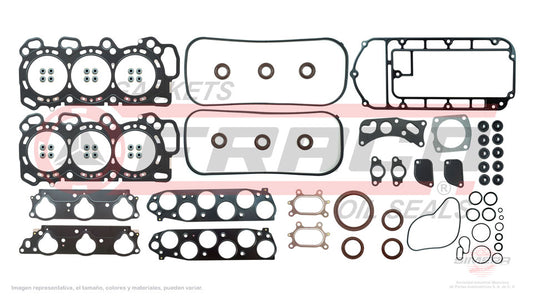 FSX-3562060 - JUEGO DE EMPAQUES PARA ACURA MDX V6 3.5 L. 24 V. SOHC J35A5 2003-2006