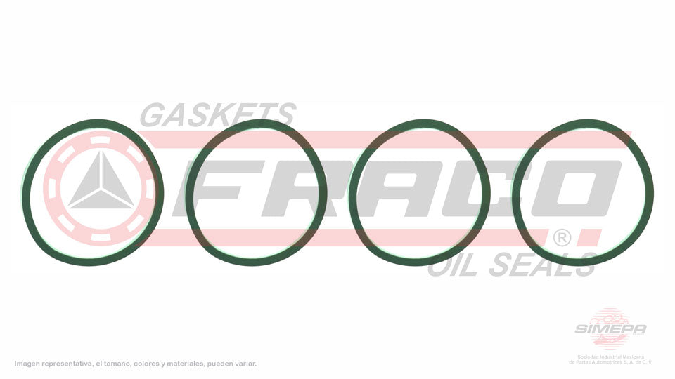 MIX-8640090 - EMPAQUE MULTIPLE DE ADMISION PARA VOLKSWAGEN LUPO L4 1.6 L 8 V. SOHC EA111 BAH 2005-2009