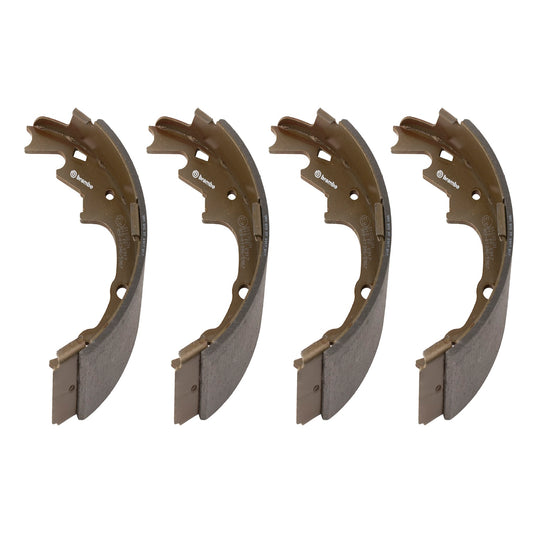 BRE-S10502N - ZAPATAS TRASERAS PARA JEEP CHEROKEE BASE 1985-1989