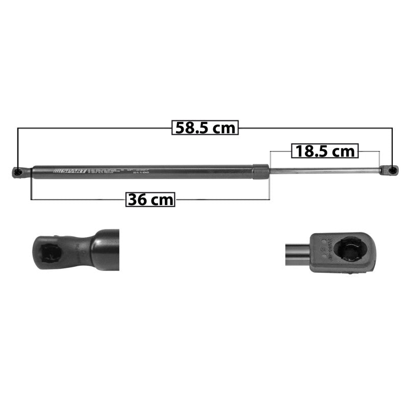MANJ-50954 - AMORTIGUADOR 5TA PUERTA PARA HYUNDAI SANTA FE 2013-2018 DERECHA/IZQUIERDA TRASERO