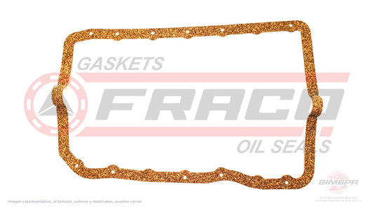 OSX-2640075 - EMPAQUE DE CARTER PARA FORD TEMPO L4 2.3 L OHV 8 V. OHV 1984-1987