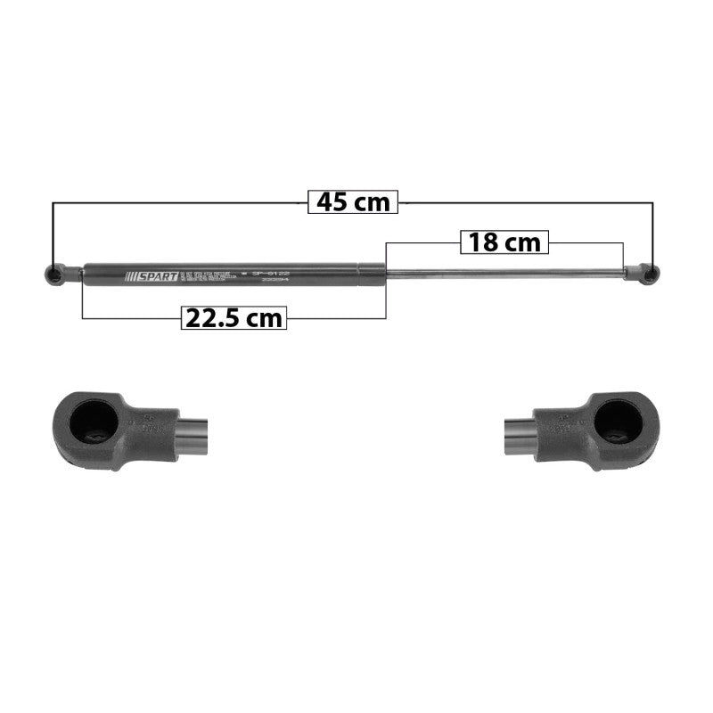 MANJ-51096 - AMORTIGUADOR 5TA PUERTA PARA TOYOTA PRIUS 2016-2022 DERECHA/IZQUIERDA TRASERO