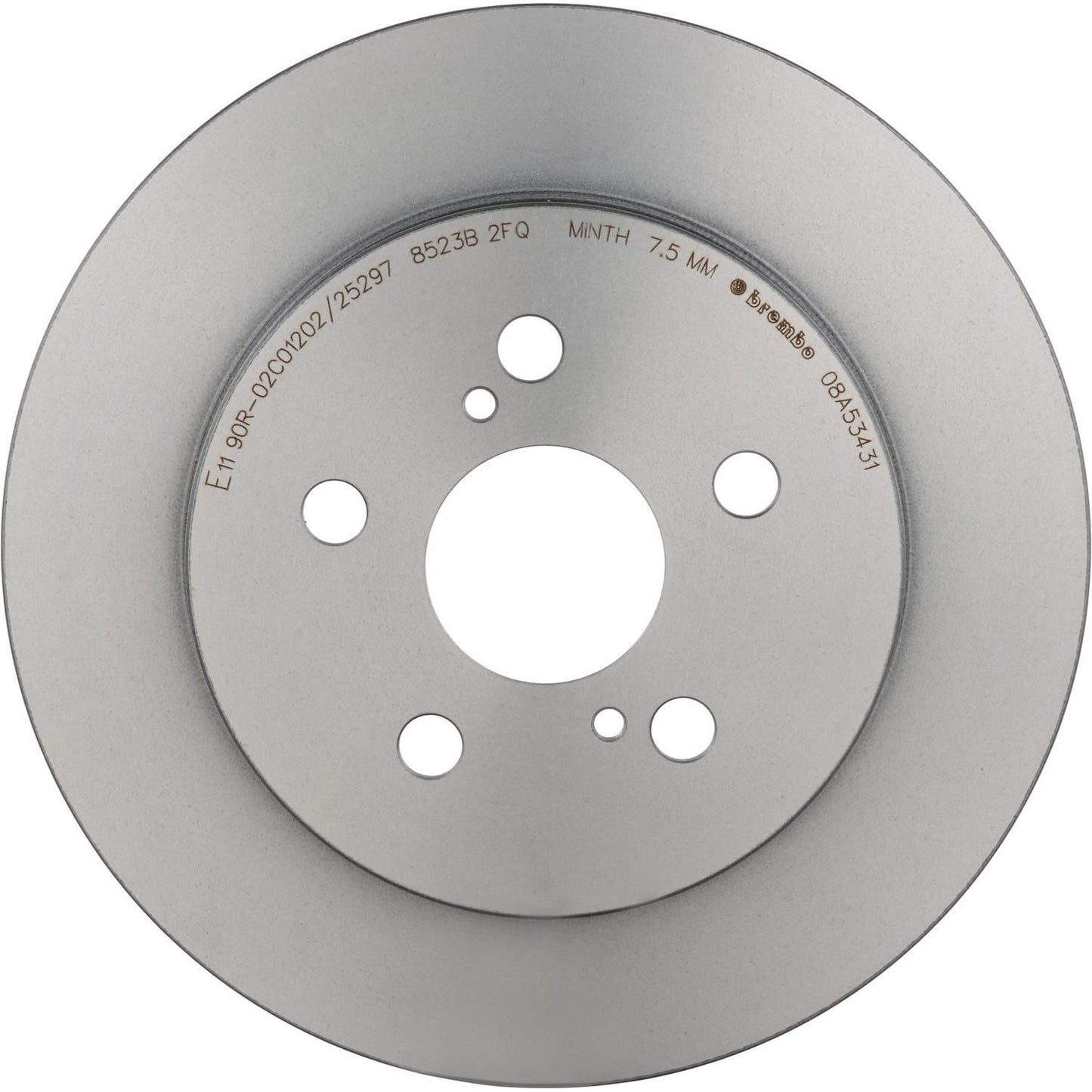 BRE-08.A534.31 - PAR DE DISCOS DE FRENO TRASEROS PARA TOYOTA COROLLA 50TH ANNIVERSARY SPECIAL EDITION 2017-2017