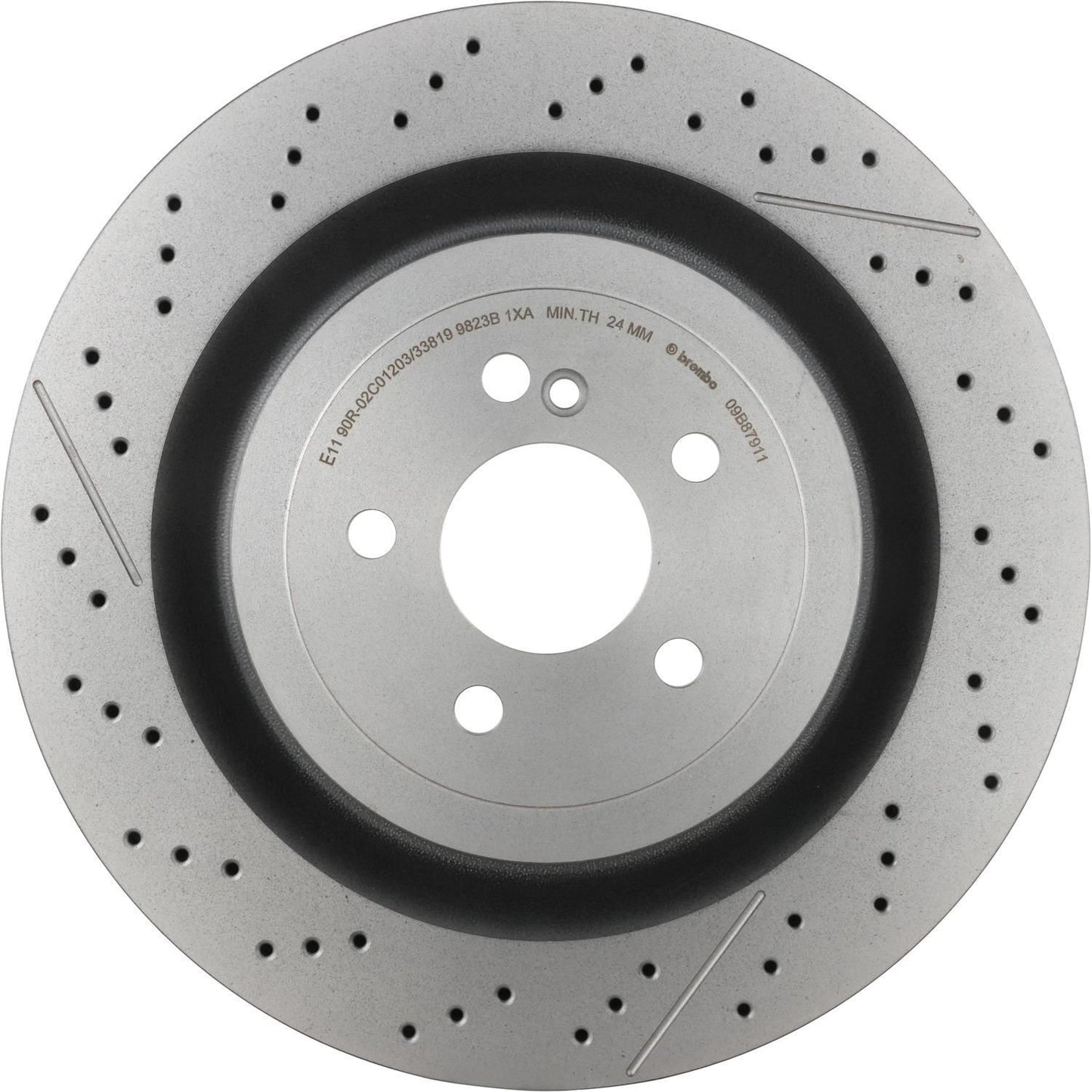 BRE-09.B879.11 - PAR DE DISCOS DE FRENO TRASEROS PARA MERCEDES-BENZ AMG GT BASE 2017-2017
