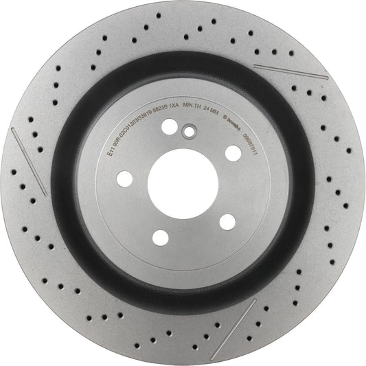 BRE-09.B879.11 - PAR DE DISCOS DE FRENO TRASEROS PARA MERCEDES-BENZ AMG GT BASE 2017-2017