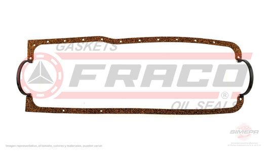 OSX-2660060 - EMPAQUE DE CARTER PARA FORD COUNTRY SEDAN L6 4.1 L 12 V. OHV 1969-1974