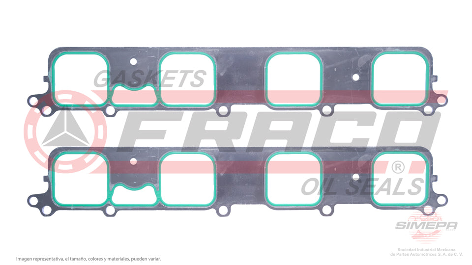 MIX-1182126 - EMPAQUE MULTIPLE DE ADMISION PARA RAM 1500 V8 6.2 L HEMI 16 V OHV ESD TRX 2021-2024