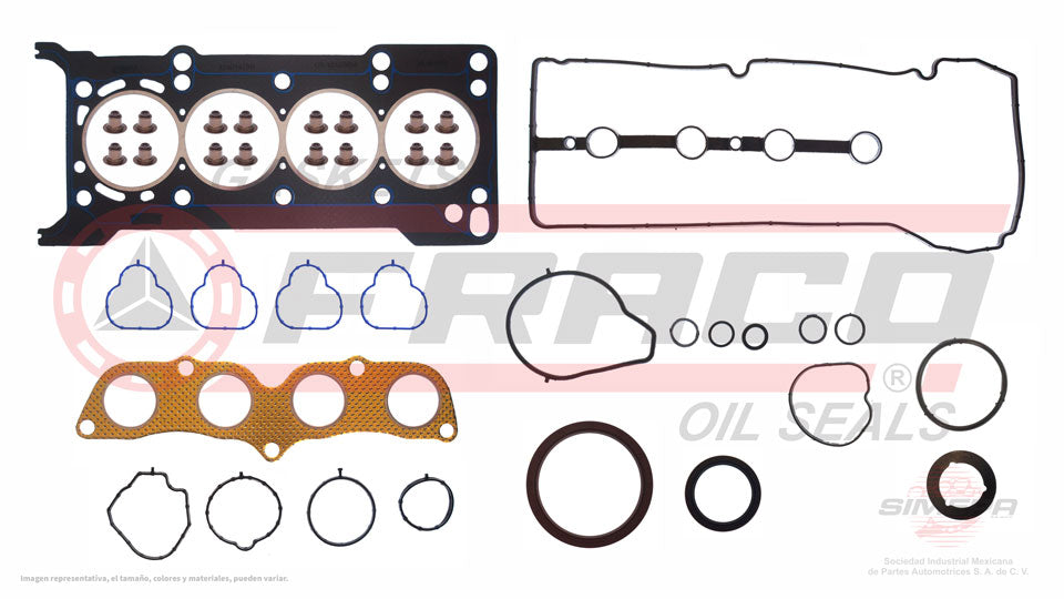 FSX-5340147SB - JUEGO DE EMPAQUES PARA MAZDA 2 1.5 L L4 16 V DOHC MZR ZY-VE 2011-2015