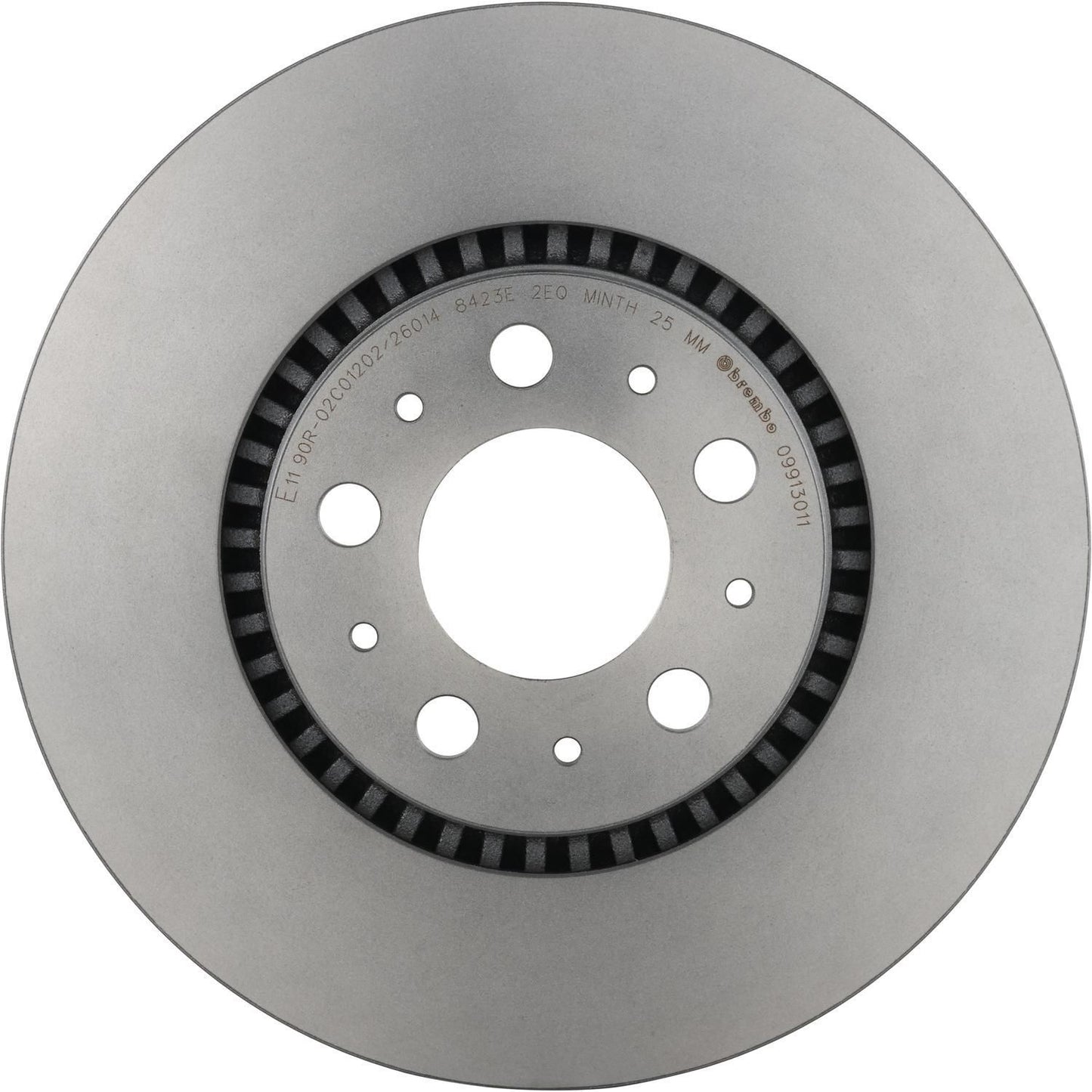 BRE-09.9130.11 - PAR DE DISCOS DE FRENO DELANTEROS PARA VOLVO S80 2.5T 2005-2005