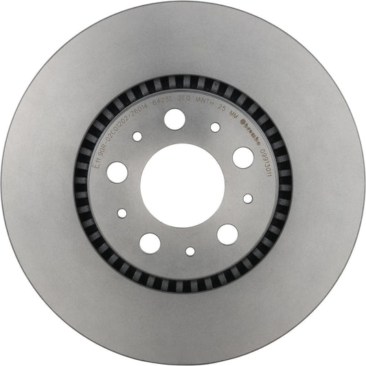 BRE-09.9130.11 - PAR DE DISCOS DE FRENO DELANTEROS PARA VOLVO S80 2.5T 2005-2005