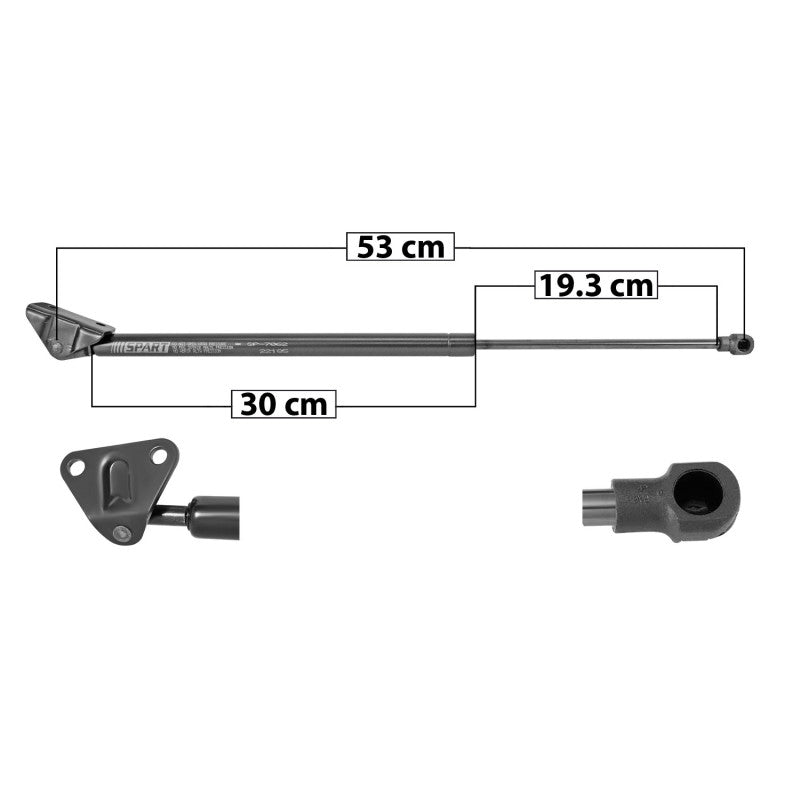 MANJ-51047 - AMORTIGUADOR 5TA PUERTA PARA MITSUBISHI OUTLANDER 2014-2015 DERECHO