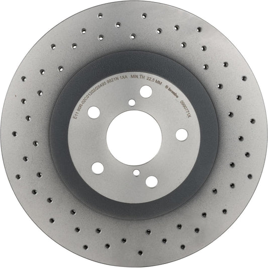 BRE-09.9077.1X - PAR DE DISCOS DE FRENO DELANTEROS PARA SUBARU FORESTER 2.5 X 2008-2008