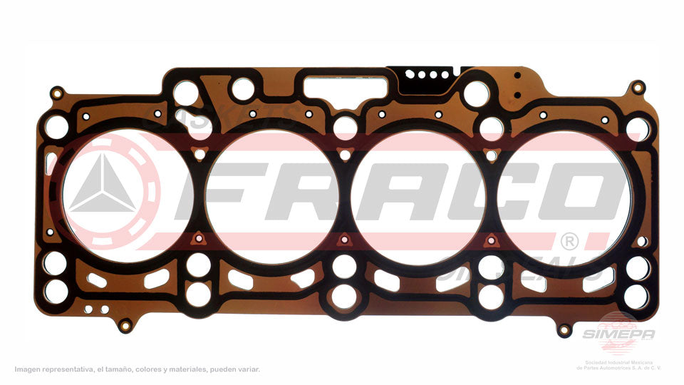 HGX-8640095-3MLO - EMPAQUE DE CABEZA PARA VOLKSWAGEN VENTO L4 1.6 L DIESEL 16 V. DOHC DIESEL 2013-2017