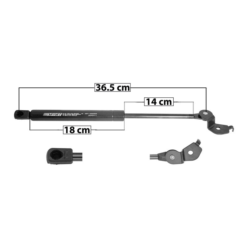 MANJ-22465 - AMORTIGUADOR COFRE PARA TOYOTA CAMRY 1992-1996 IZQUIERDA