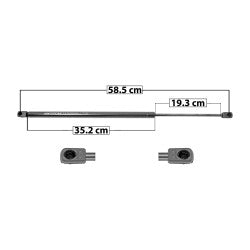 MANJ-50910 - AMORTIGUADOR 5TA PUERTA PARA SATURN VUE 2008-2010 DERECHA/IZQUIERDA